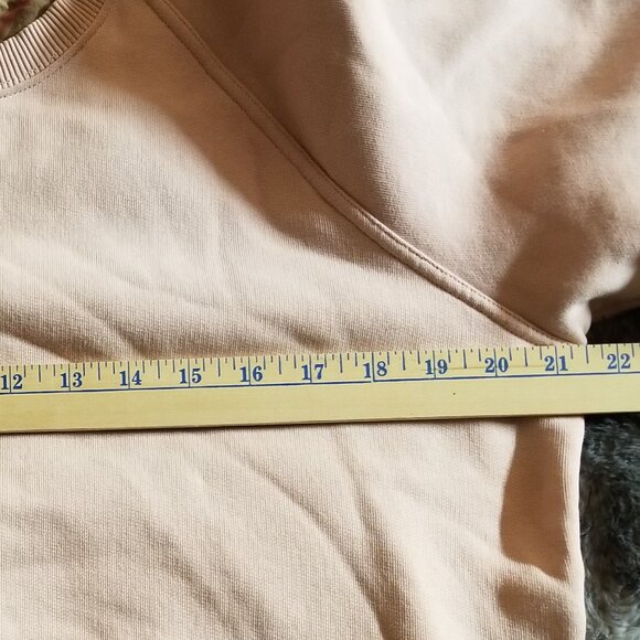 Burberry London Pink Sweatshirt, Bishop Puff Sleeves, Sz M, RARE - Picture 4 of 7